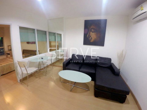1 Bed Large Room City View Fully furnished Good Location Close To MRT Huai Khwang 0 m. @ Life @ Ratchada-Huay Kwang