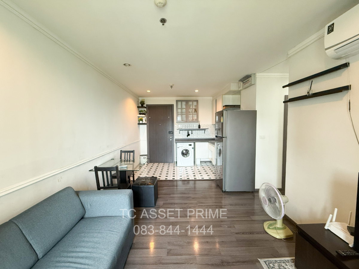 รูป 📍For Rent!The Base Park West 2 ห้องนอน 2 ห้องน้ำ 53.2 ตรม ชั้น 9 วิวโล่ง แต่งครบ 📍27,000 บาท/เดือน! - รูปที่ 9/21