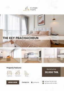 รูปภาพ 🏡💖 For rent ✨ The Key Prachachuen ✨ NO-108