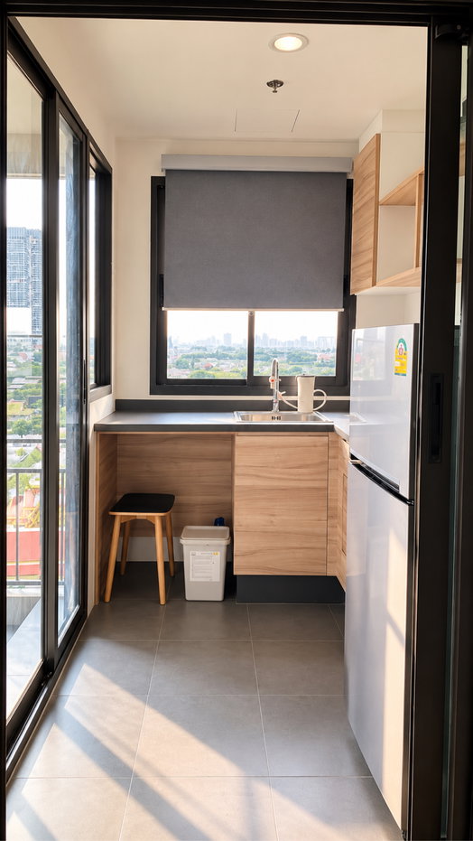 รูป ให้เช่า U Delight Riverfront Rama 3 | ชั้น 11 วิวสะพาน | 13,000 บาท - รูปที่ 4/4