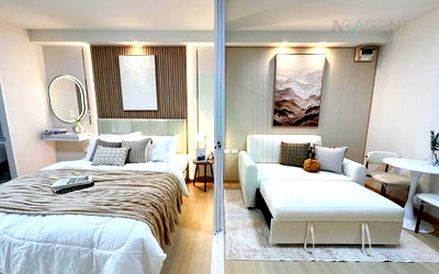 Condos for sale : For Sell Condo CITY HOME RATCHADA-PINKLAO Building A4, Floor 5,1 bed room, Room size 29 sqm