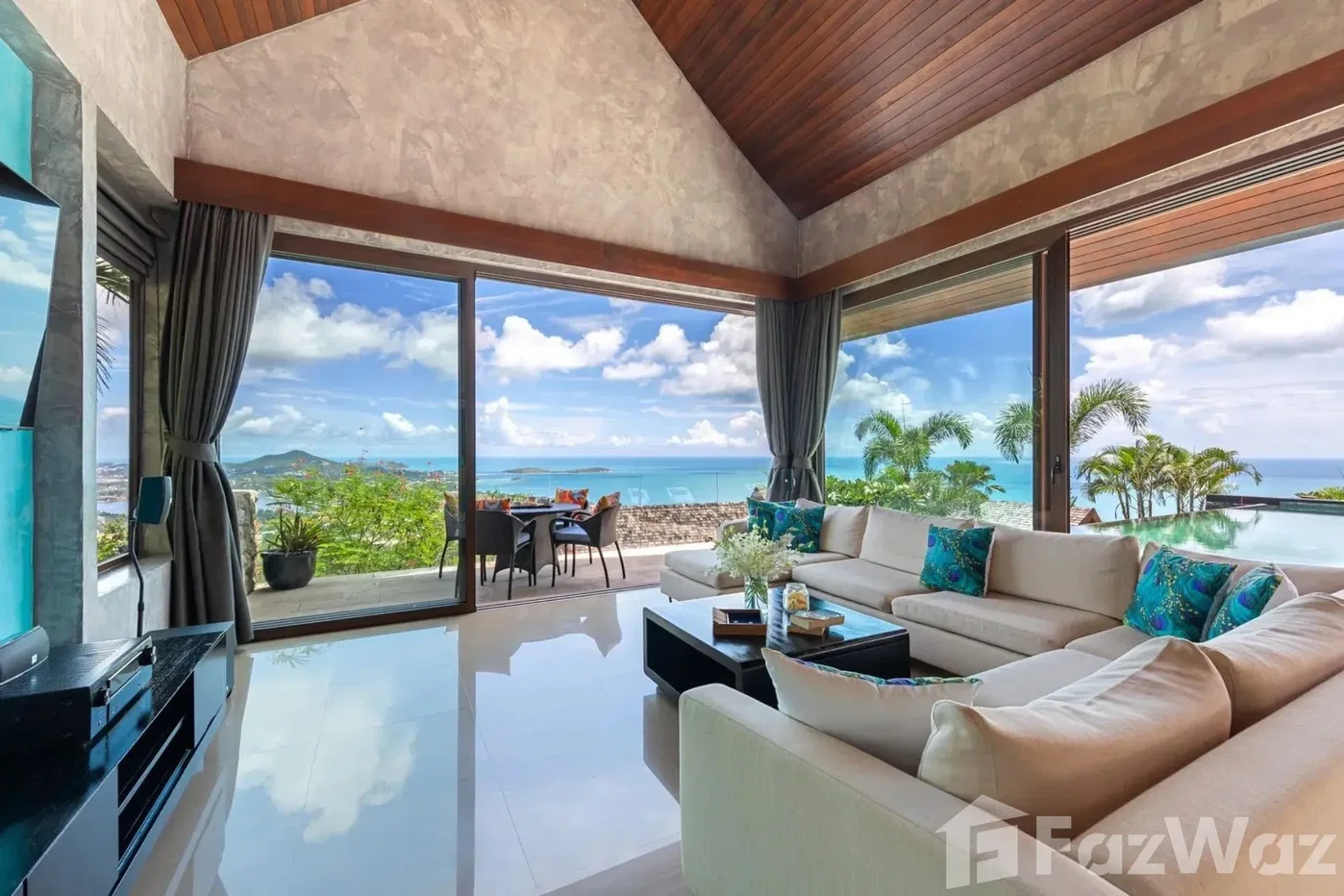 picture An Exceptional Hillside Masterpiece with Panoramic Sea Views 6858078 - 9/36