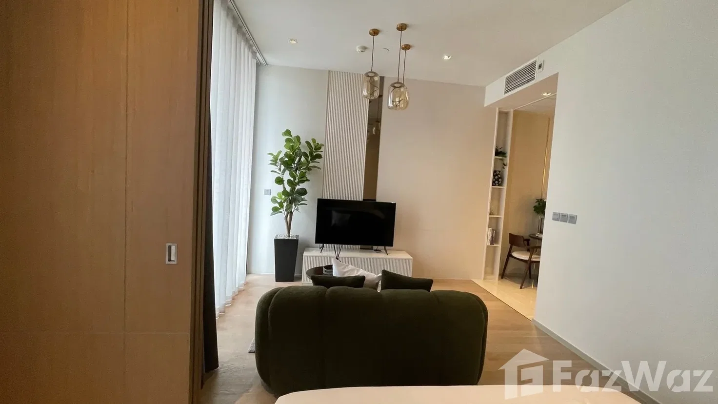 รูป คอนโดให้เช่า 1 ห้องนอน ในโครงการ แอชตัน จุฬา – สีลม 6857958 - รูปที่ 7/13