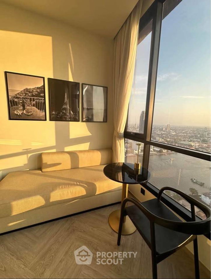 picture 40th-Floor 1-BR, Chapter Charoennakhorn - Riverside, BTS Krung Thon Buri (ID 1999798) - 3/8