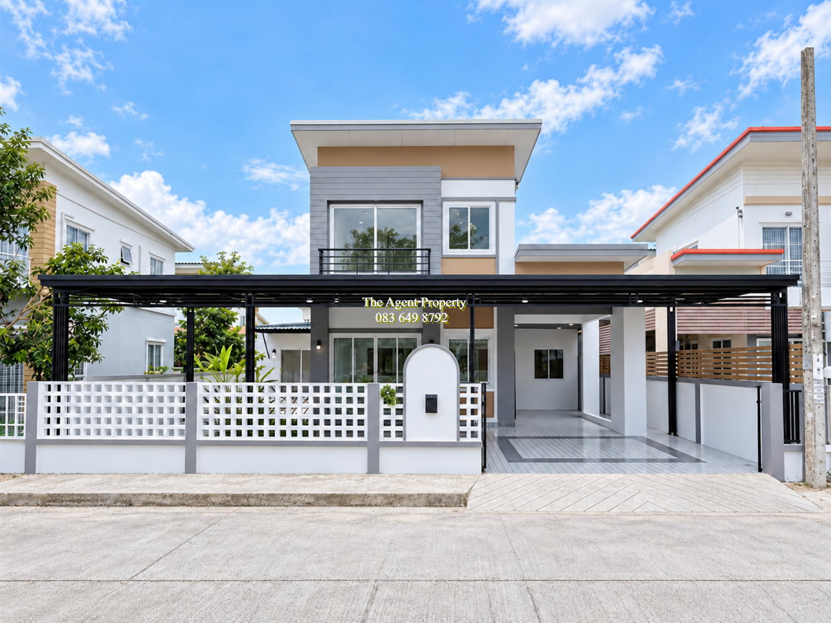 รูป ขายบ้านเดี่ยว ฟลอร่าวิลล์ เฟส 17 สุวินทวงศ์ 38 หนองจอก 56 ตร.ว. 4 ห้องนอน 2 ห้องน้ำ จอดรถ 2-3 คัน ราคา 3.39 ล้านบาท - รูปที่ 2/18