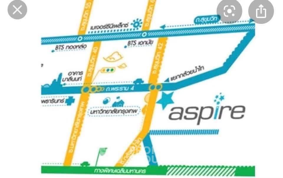 picture 2-BR Condo at Aspire Rama 4 near BTS Phra Khanong (ID 3401066) - 12/12