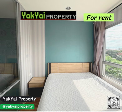 Prime location!  Condo for rent at Lumpini Mixx Thepharak-Srinakarin. Close to MRT Sri Thepha and BTS Samrong—convenient commuting. Ready to move in! 