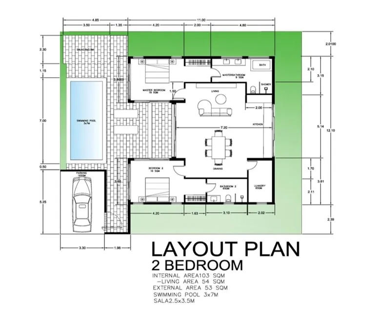 picture Villa 2 bedrooms off-plan 200 meter from Maenam Beach 6821946 - 34/34