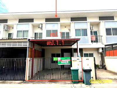 TOWN HOUSE 17 Sq.w. Lat Lum Kaeo Pathumthani for 1.9M