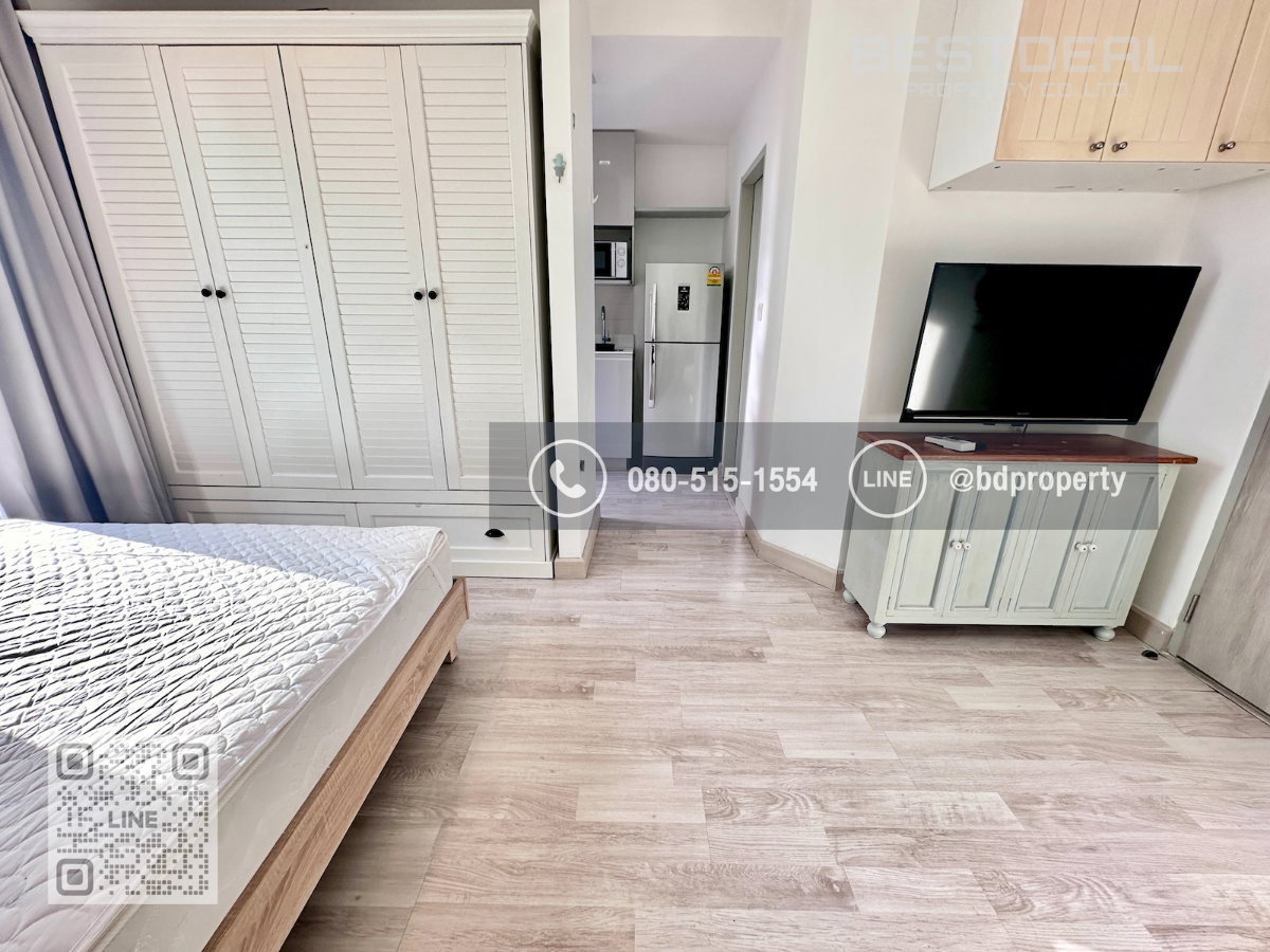 รูป Bestdeal ให้เช่า Studio 22ตรม.ราคา 13,000/เดือนเท่านั้น เฟอร์นิเจอร์และเครื่องใช้ไฟฟ้าครบ “IDEO MOBI RAMA 9” ใกล้MRT และ เซ็นทรัลพระราม 9 เพียง 80 ม. - รูปที่ 4/10