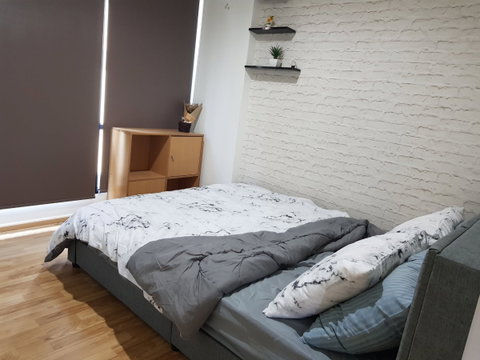P-97927 คอนโดให้เช่า The Cabana Condo เดินทางสะดวก ใกล้ BTS สำโรง | เฟอร์+เครื่องใช้ไฟฟ้าครบมีเครื่องซักผ้า Line@easythaihome 085-592-2897
