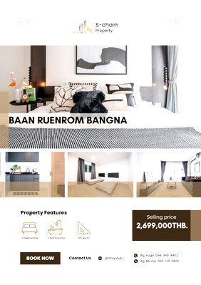 Condos for sale : 🐱💗 For sale 🐾✨ Baan Ruanrom Bangna ✨ NO-112