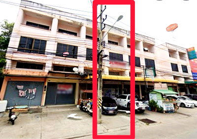 Shophouses for sale Si Racha Chonburi : URGENT SALE! 3.5-Storey Commercial Building in a Prime Business Location, Sahaphat Industrial Area – Laem Chabang, Chonburi.