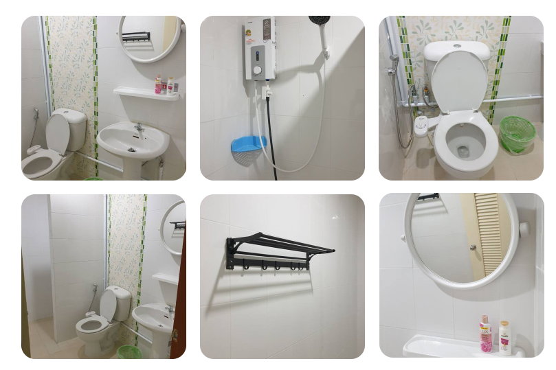 รูป ทาวน์โฮม 3 ชั้น 180ตรม 3นอน 3น้ำ ติดตลาดแม่เหียะ ริมปิง 7-11 ใกล้ รร.นานาชาติ ABA APISP พร้อมอยู่ WFH สะดวก - รูปที่ 5/7