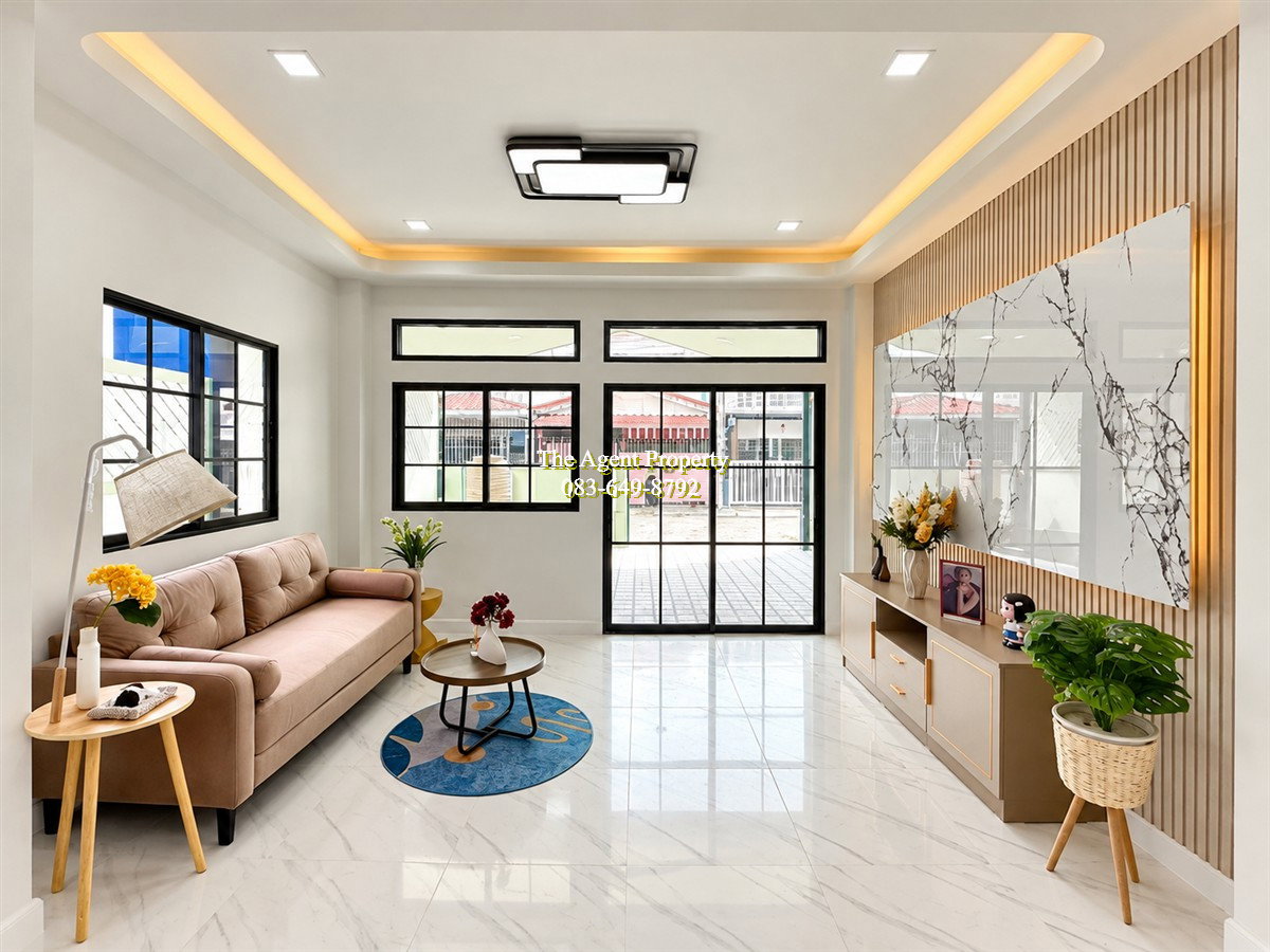 รูป ขายทาวน์เฮ้าส์ หมู่บ้านอมรทรัพย์ อยู่วิทยา 16 หนองจอก รีโนเวทใหม่ 21 ตร.ว. 2 นอน 2 น้ำ แถมเฟอร์นิเจอร์ พร้อมอยู่ ฟรีโอน ราคา 1.79 ล้านบาท - รูปที่ 4/20