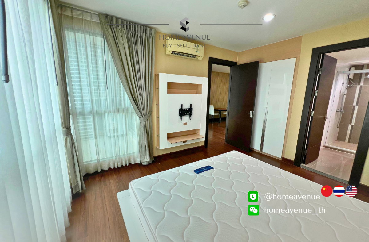 picture Highlight✨ 1Bed 🚇 Near MRT Ratchadaphisek 🌏 TM30 Service 📲 Line: @homeavenue ⭐HA-1217 - 3/7