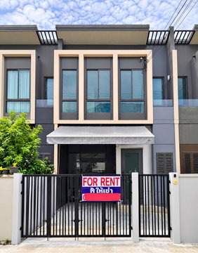 House for rent at Pleno Bangna 1 near Mega Bangna.