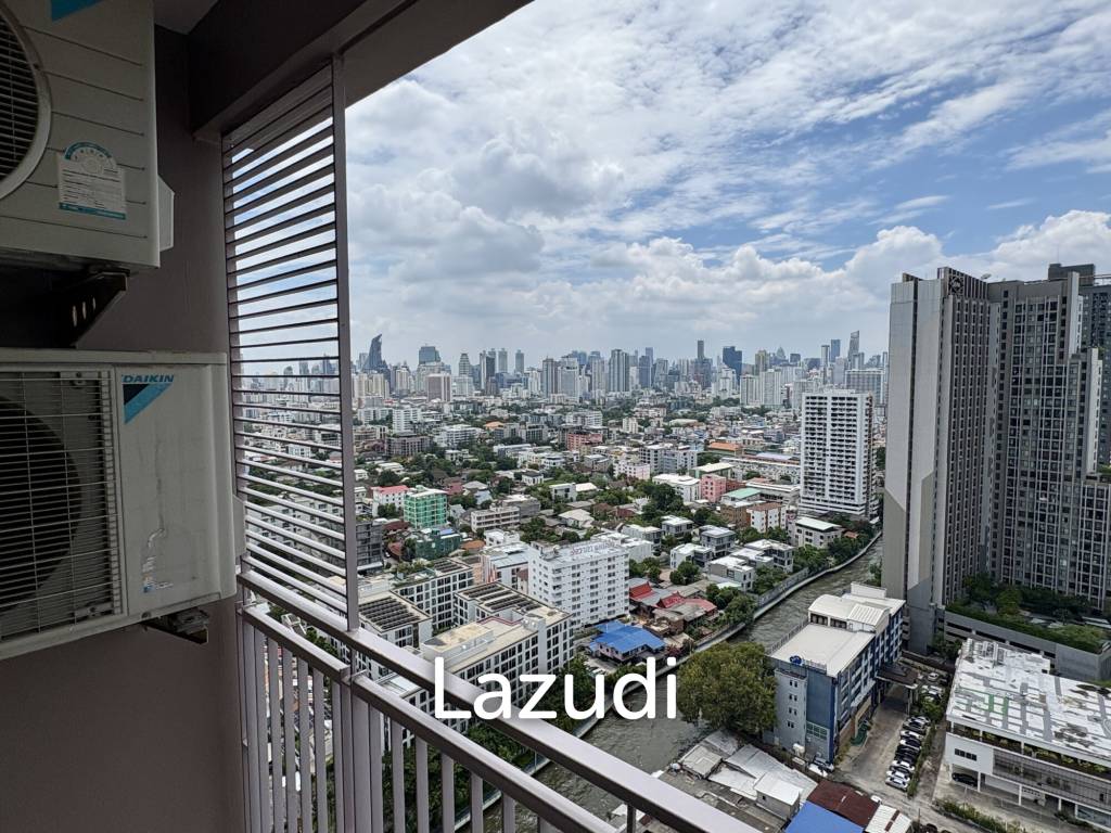 รูป วิวเส้นขอบฟ้าชั้น 29 คอนโด 36.09 ตร.ม. บางกะปิ กรุงเทพฯ - รูปที่ 13/15