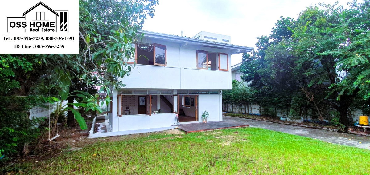picture Two-story detached house in Mitraphap Village, Soi Onnut 46, Sukhumvit 77 area. - 1/19