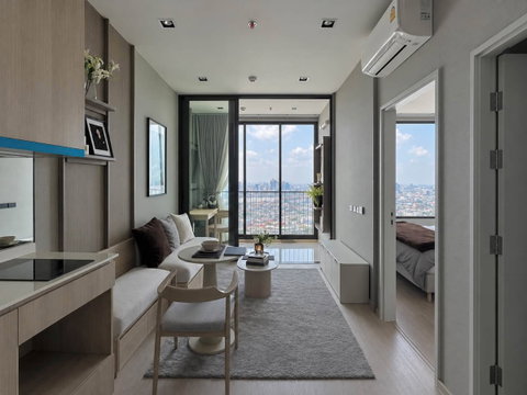 [VR0972] 🔥 30,000 THB/Month | Reference Sathorn–Wongwianyai | 1 Bed Plus 31 sqm High Fl. 41st Chao Phraya River View! 🔥