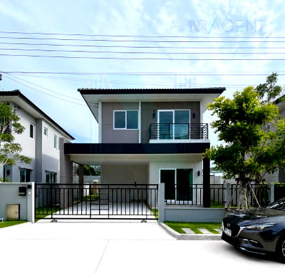 บ้านเดี่ยว เมกะ บางนา : ขายบ้านเดี่ยว โครงการ เซนโทร บางนา - ศรีนครินทร์ 2 ชั้น 4 ห้องนอน 4 ห้องน้ำ