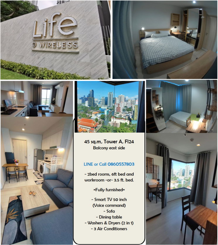 รูป == Life One Wireless 45 Sq.m. for SALE == - รูปที่ 1/4