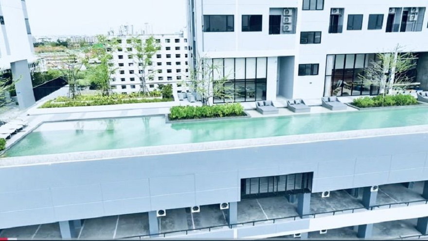 รูป **ให้เช่า The Livin เพชรเกษม - ชั้น 28 วิว Seacon ทิศตะวันออก ห้องใหม่พร้อมอยู่**มีเครื่องซักผ้า 11,000 บาท - รูปที่ 8/17