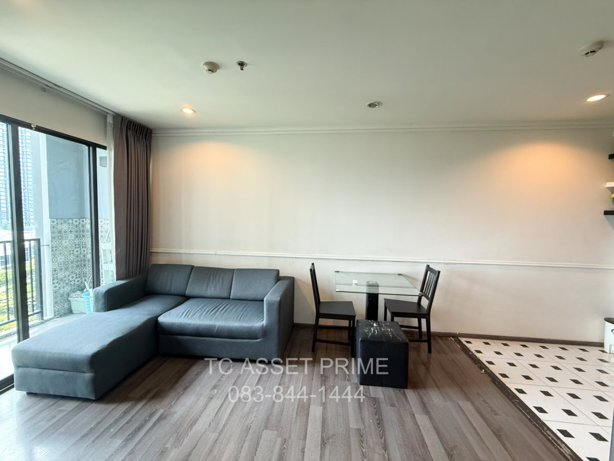 รูป 📍For Rent!The Base Park West 2 ห้องนอน 2 ห้องน้ำ 53.2 ตรม ชั้น 9 วิวโล่ง แต่งครบ 📍27,000 บาท/เดือน! - รูปที่ 2/21