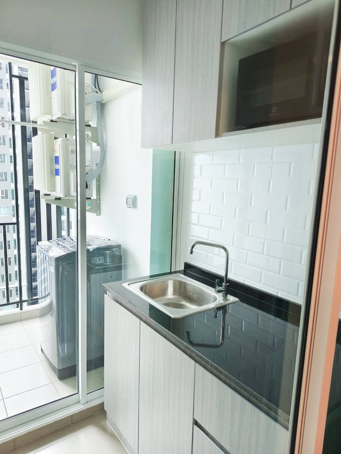 รูป 💮ให้เช่าคอนโด Regent Home Bangna ใกล้ BTS บางนา ขนาด 28 ตรม.ห้องสวย เฟอร์นิเจอร์ครบ เช่าเพียง 9500- - รูปที่ 4/10