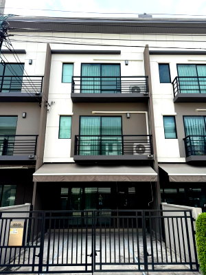 เช่าทาวน์โฮม การประปานครหลวง บางเขน : 🏡🔥 ขาย–ให้เช่า ทาวน์โฮม 3 ชั้น บ้านกลางเมือง พหลฯ–รามอินทรา | บ้านสภาพใหม่ ติดถนนเทพรักษ์ ใกล้ BTS สายหยุด เดินทางเข้าเมืองสะดวก