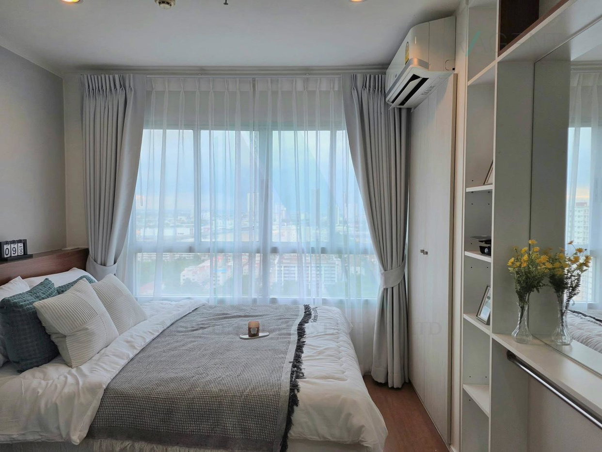 รูป ให้เช่าคอนโด ลุมพินี พาร์ค รัตนาธิเบศร์ - งามวงศ์วาน อาคาร E ชั้น 24 1 ห้องนอน ขนาด 23 ตรม ใกล้ บิ๊กซี รัตนาธิเบศร์ 2 - รูปที่ 3/8
