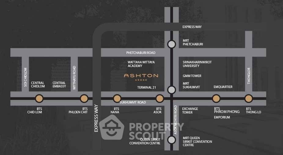picture 2-BR Condo at Ashton Asoke near MRT Sukhumvit (ID 3407760) - 6/6