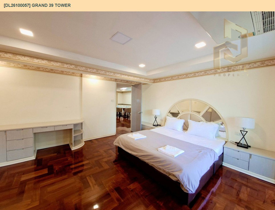 รูป DL26100057 ให้เช่าคอนโด แกรนด์ 39 ทาวเวอร์ (Grand 39 Tower) ใกล้ - พร้อมเข้าอยู่ โทรด่วน 0638692663 LineID @952jdxxk - รูปที่ 4/13