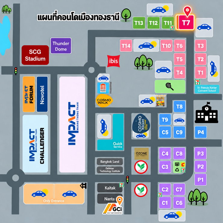 picture Urgent sale: Condo at Popular Condominium, Muang Thong Thani, Pak Kret, Nonthaburi - 14/14