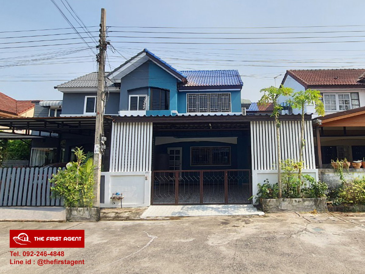 รูป ให้เช่า บ้านทาวน์เฮาส์สังฆสันติสุข 18 มบ.ณัฐวรรณ หนองจอก [RAR2610-2675] - รูปที่ 1/18