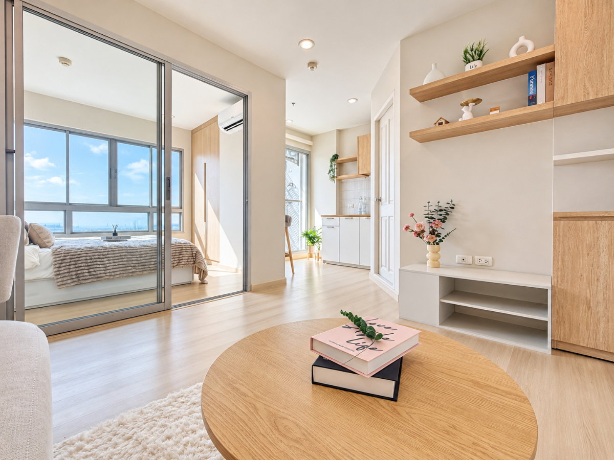 รูป ขายคอนโด The Trust Residence Pinklao ปิ่นเกล้า ชั้น 27 วิวแม่น้ำ รีโนเวทใหม่ 1.89 ล้าน - รูปที่ 3/13