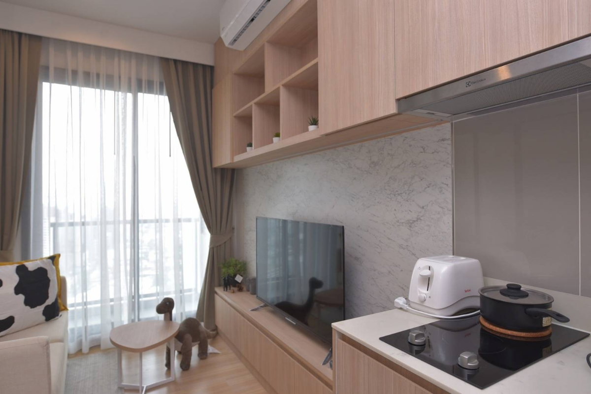 รูป 🏢 🌟ให้เช่า M Jatujak condo 1 ห้องนอน 33 ตร.ม เฟอร์นิเจอร์ครบ 🌟 - รูปที่ 11/13