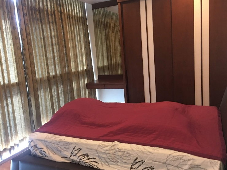 picture Condo for rent Nusasiri Grand Condo 2beds 2baths direct connect to BTS Ekamai station - 5/6