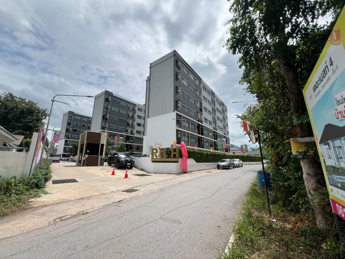 รูป ขายคอนโดห้องมุม ✨ THE RICH CONDO มิตรภาพ–โคกกรวด | 1.45 ล้านบาท • เฟอร์ครบ • เครื่องใช้ไฟฟ้าพร้อม - รูปที่ 17/18