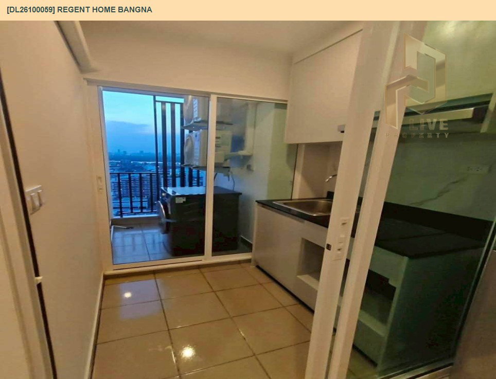 รูป DL26100059 ให้เช่าคอนโด รีเจ้นท์ โฮม บางนา (Regent home bangna) ใกล้ BTS บางนา พร้อมเข้าอยู่ โทรด่วน 0653619502 LineID @952jdxxk - รูปที่ 6/10