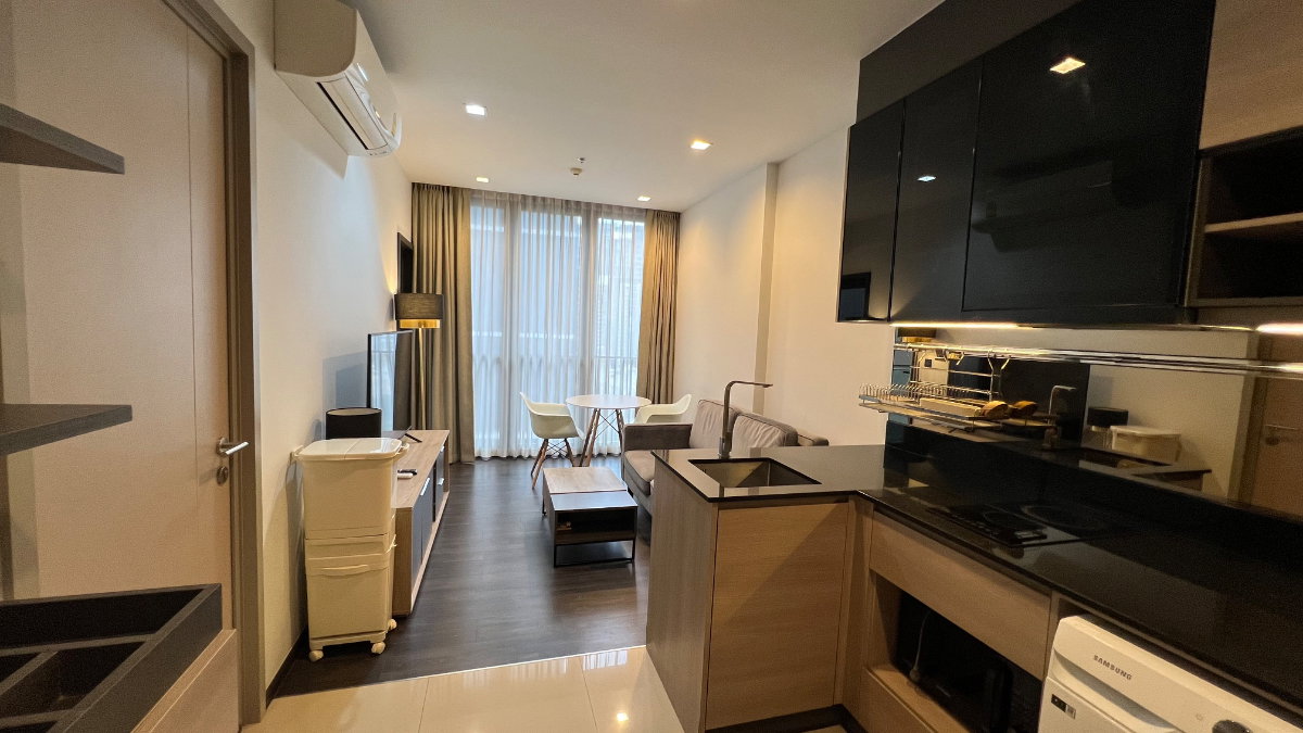 รูป For rent:📍The Line Asoke ratchada -20,000✅ 1ห้องนอน พร้อมอยู่ ใกล้รถไฟฟ้าMRT พระราม9 🚊 - รูปที่ 9/10