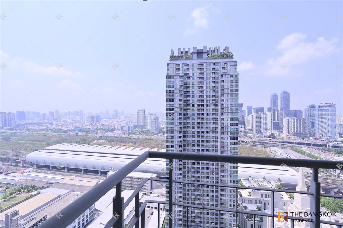 รูป 💖💖 เช่าคอนโด ✨ Villa Asoke 1นอน 48ตร.ม. 24k 💎 ห้องสวย สไตล์มินิมอล ใกล้ MRT เพชรบุรี - รูปที่ 7/9