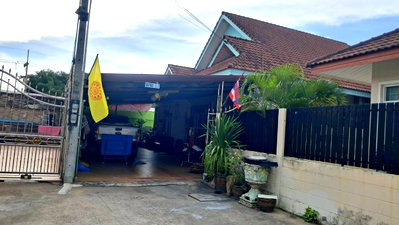 บ้านเดี่ยว บางละมุง ชลบุรี : 96549 - ขายบ้านเดี่ยว สวย หลังใหญ่ ขนาด 84.5 ตร.ว. หมู่บ้านโชคชัยวิลเลจ 8 ใจกลางพัทยา