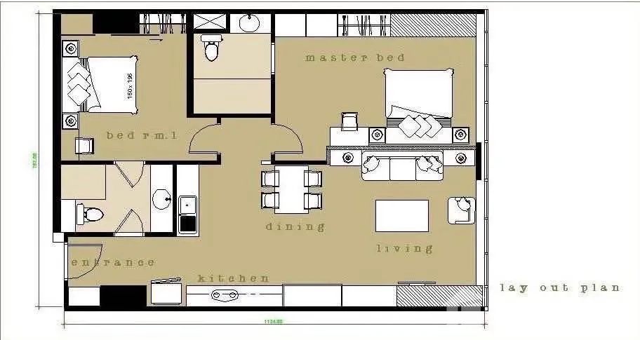 รูป คอนโดให้เช่า 2 ห้องนอน ในโครงการ บ้าน สาทร เจ้าพระยา 6858247 - รูปที่ 21/21