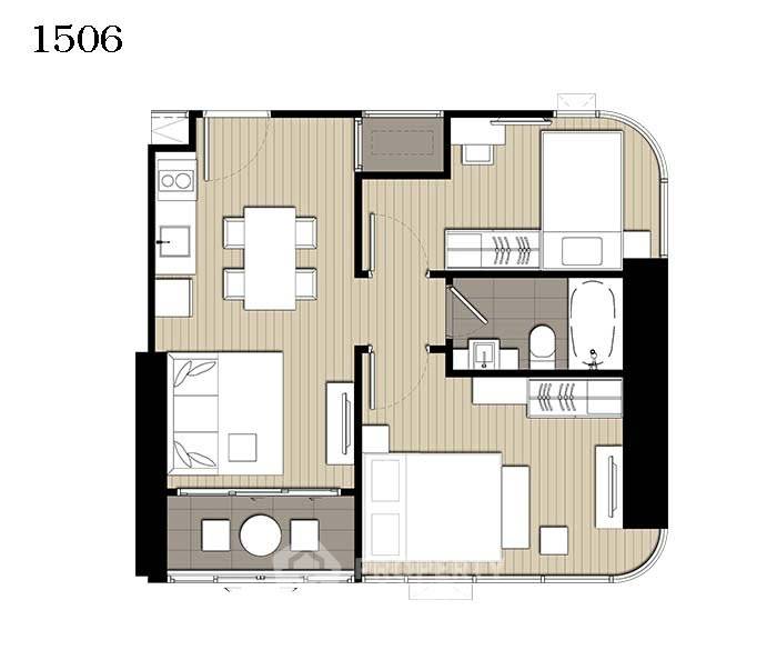 picture 2-BR 200m From MRT Phra Ram 9, ASHTON Asoke - Rama 9 (ID 3402968) - 9/10