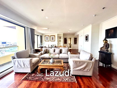 คอนโดให้เช่า : คอนโดรีโนเวทใหม่ 2 ห้องนอน 2 ห้องน้ำ วิวแม่น้ำ ชั้น 20 ขนาด 137 ตร.ม. ที่บ้านเจ้าพระยาคอนโด สำหรับเช่า