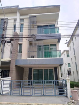 🏡 Townhome for Rent 3 bed 4 bath | Town Avenue On Nut 48 Tel.081-912-8883