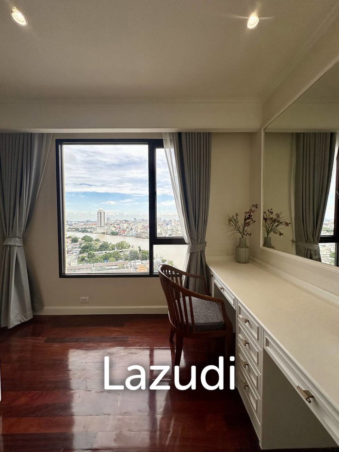 รูป คอนโดรีโนเวทใหม่ 2 ห้องนอน 2 ห้องน้ำ วิวแม่น้ำ ชั้น 20 ขนาด 137 ตร.ม. ที่บ้านเจ้าพระยาคอนโด สำหรับเช่า - รูปที่ 22/32