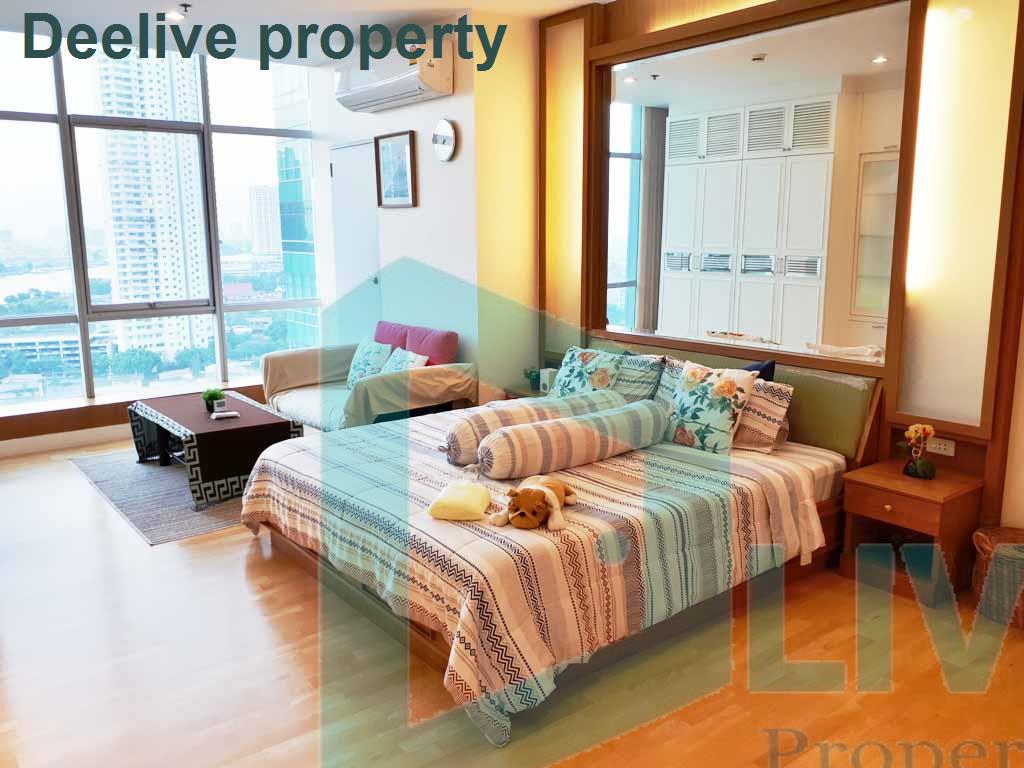 รูป DL002262 ให้เช่าคอนโด บ้านสาทร เจ้าพระยา (Baan Sathorn Chaopraya) ใกล้ BTS สะพานตากสิน พร้อมเข้าอยู่ โทรด่วน 0614453194 LineID @952jdxxk - รูปที่ 4/8