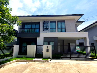 บ้านเดี่ยว เดอะ คริสตัล เอสบี : 96535 - ขายบ้านเดี่ยว ขนาด 62.9 ตารางวา หมู่บ้านชีวารมย์ นครอินทร์ หลังมุมด้านใน บิวท์อินทั้งหลัง ใกล้Central Westville